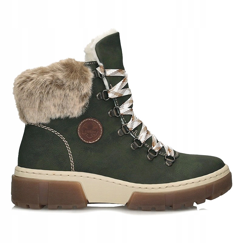 Komfortní dámské šněrovací Dámské kotníkové boty Rieker X8647-54