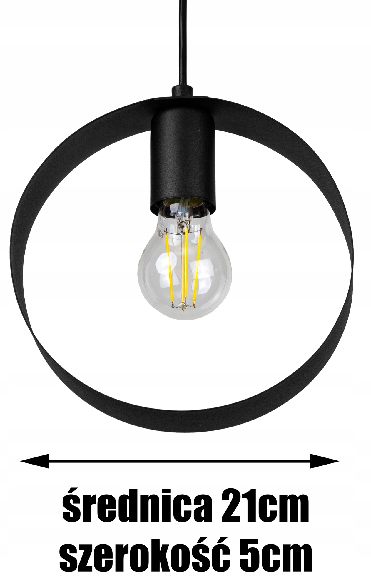 LAMPA SUFITOWA PLAFON ŻYRANDOL LOFT EDISON RING Kod producenta RINGO/1702