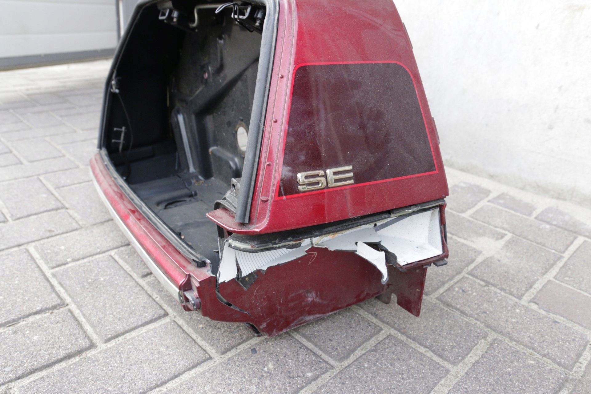 Honda Goldwing GL 1500 Kufer LEWY uszkodzony