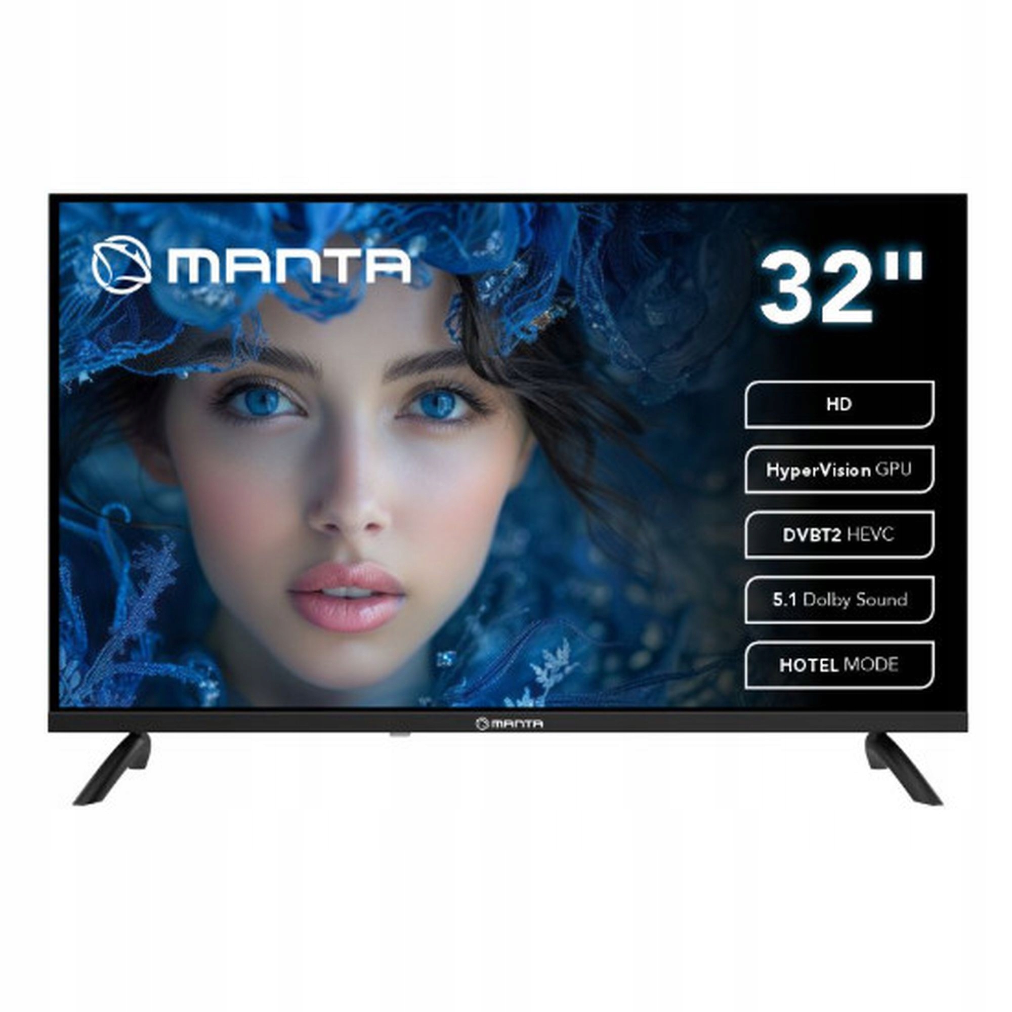 Televízor Manta MATV001LHN32 32" Led Hdr 60 Hz DVB-T2 Dolby Digital