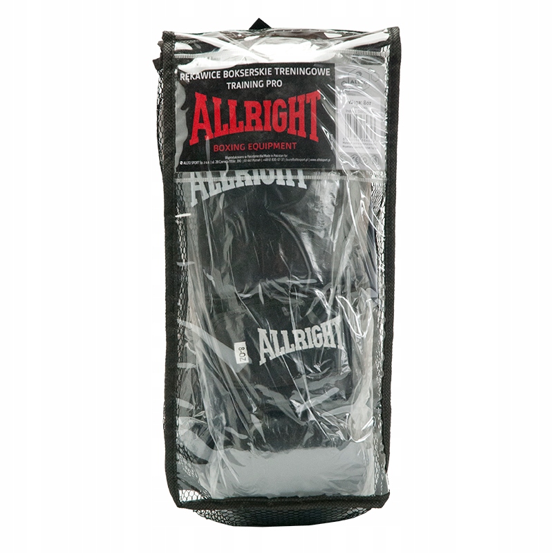 RĘKAWICE BOKSERSKIE TRENINGOWE SPARINGOWE TRAINING PRO 10oz ALLRIGHT Kod producenta SW02056