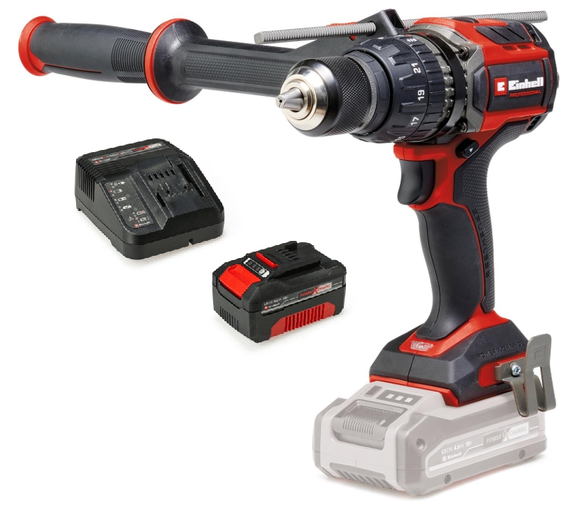 Einhell Aku Vrtačka Příklepový Tp-cd 18/120 Li Sada Akumulátor 4,0AH
