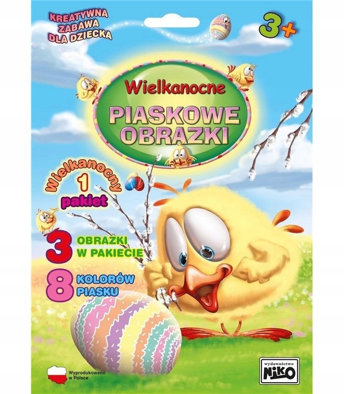 

Piaskowe obrazki Wielkanoc Malowanie piaskiem