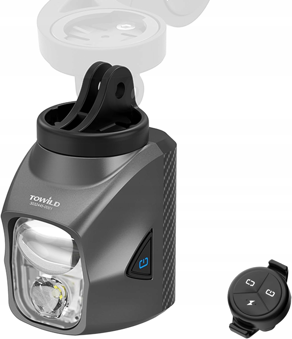 Přední světlo Towild DL1700 lumenů dálkové ovládání, dvoudiodové, funkce powerbanky