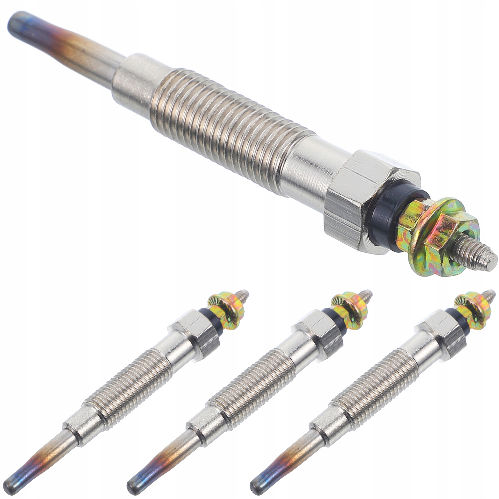 4 SZT. SAMOCHODOWE ŚWIECE ŻAROWE SAMOCHODOWE ZAMIENNE ŚWIECE ŻAROWE KOMPATYBILNE Z SHOGU Producent części 1A First Automotive