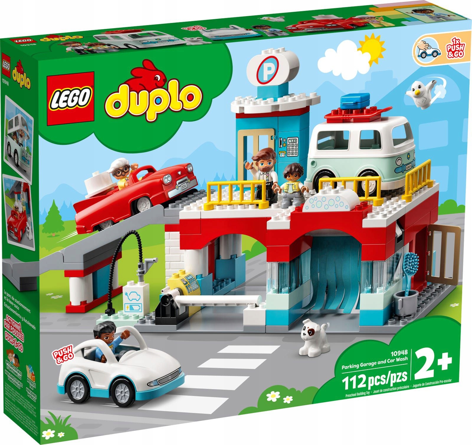

Klocki Lego Duplo 10948 Parking Pięrowy I Myjnia