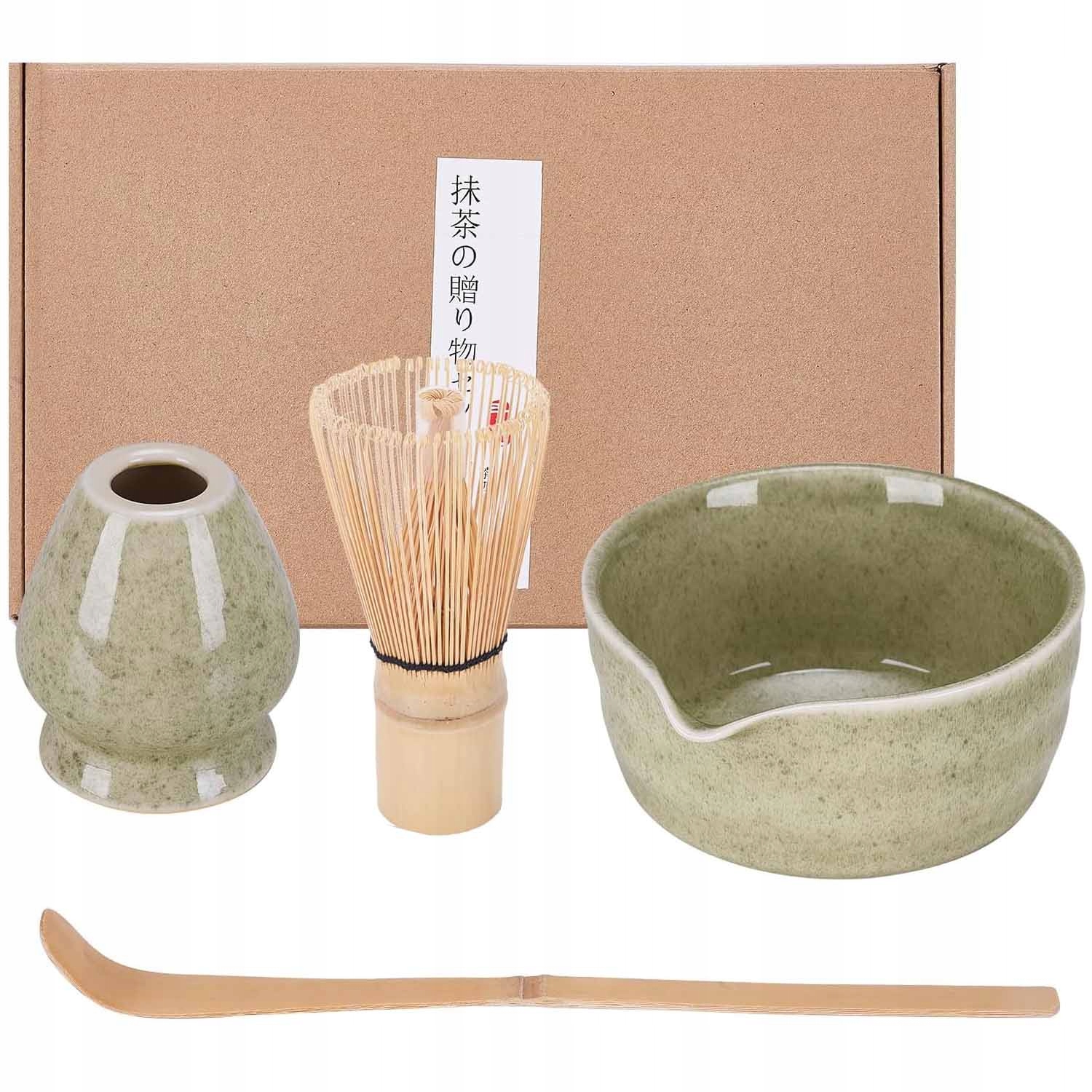 Levně Sada Metličky Chasen Štětec Na Čaj Matcha Ideální Dárek 4 Ks