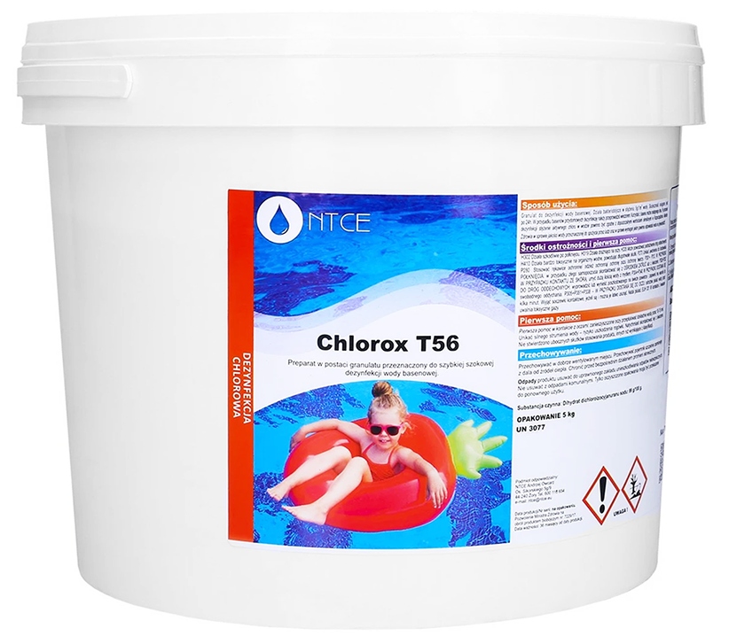 Chlor do basenu granulat Eban Chlorox T56 5kg