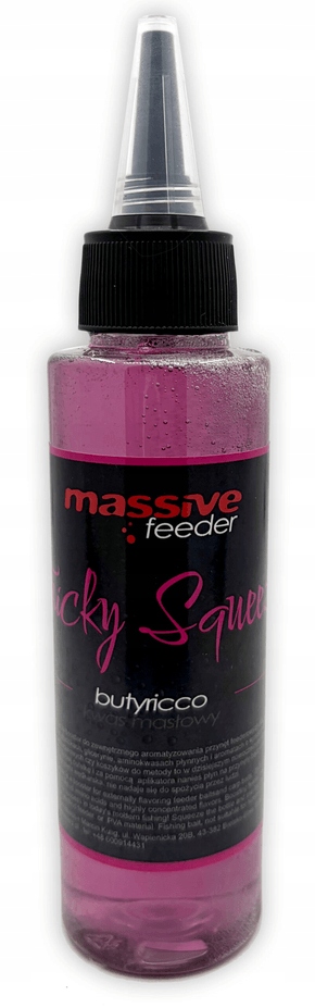 Dopalacz Massive Baits Tricky Squeezer 100ml Butyricco Skisłe Masło