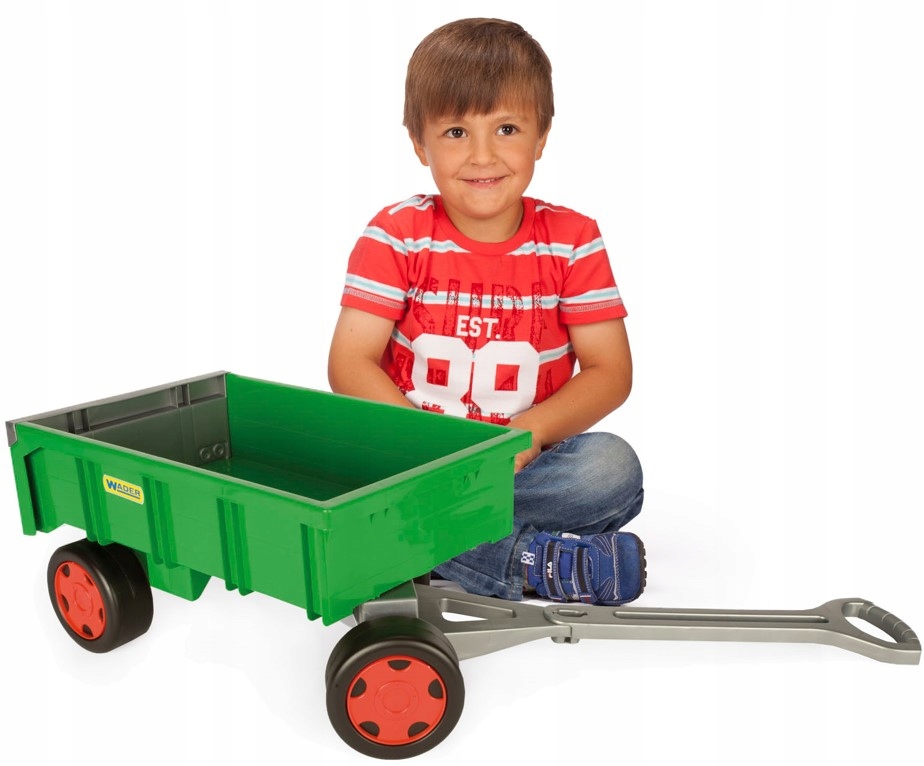 Wader Gigant Truck Wywrotka z Przyczepą - Farmer Wader 65015 / 10915 Płeć chłopcy