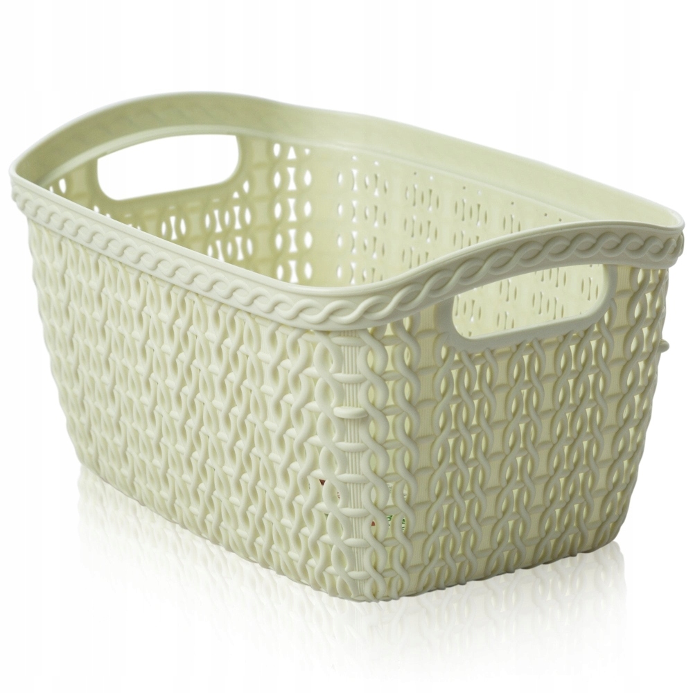 

Koszyk Knit Pojemnik Do Łazienki Pokoju Kuchni 3L