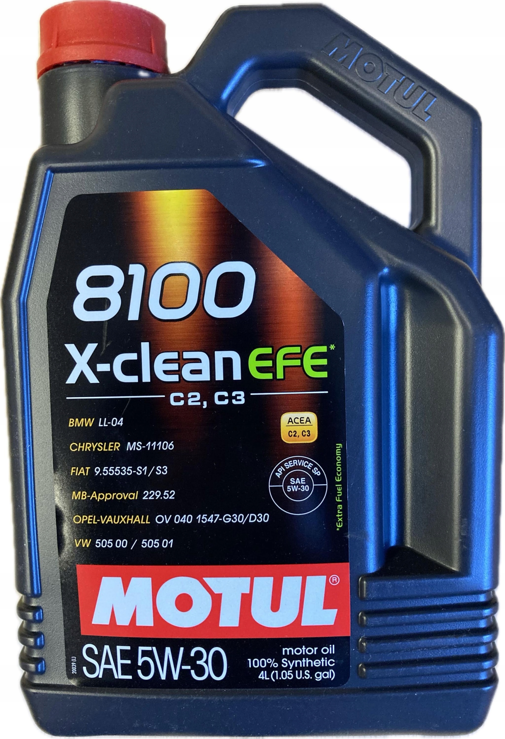 Motul 8100 X-clean Efe 5W30 4L