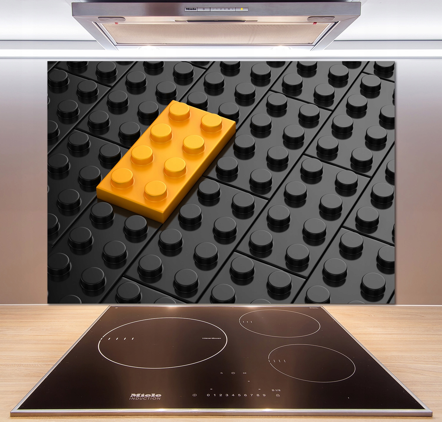 

Panel dekor szkło Klocki lego 100x70 cm + Klej