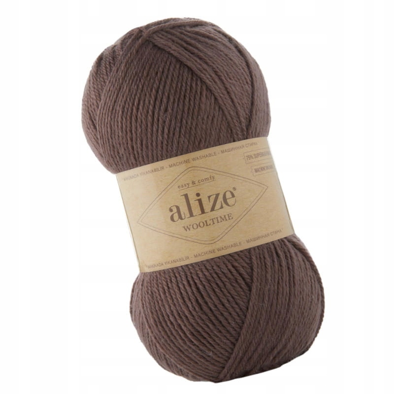 Alize Wooltime 232 Czekoladowy (100gr/200mt)