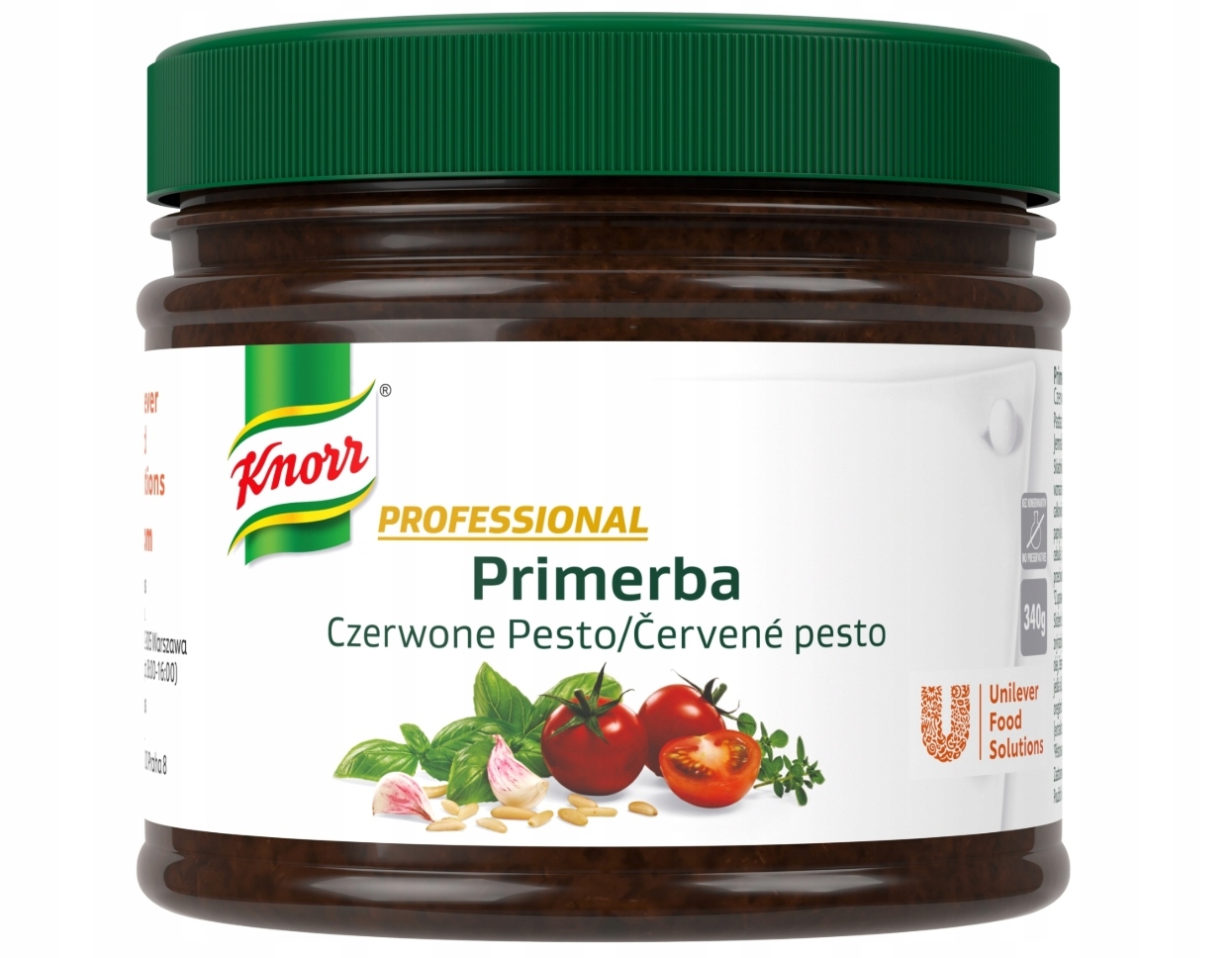 Levně Knorr Červená pesto bylinná pasta Professional Primerba 340 g