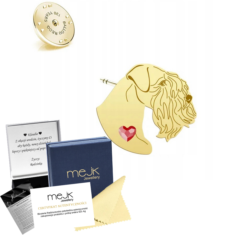 Odznak se psem plemene Sealyham teriér 925 Pin Dárek Dedikace Bonus