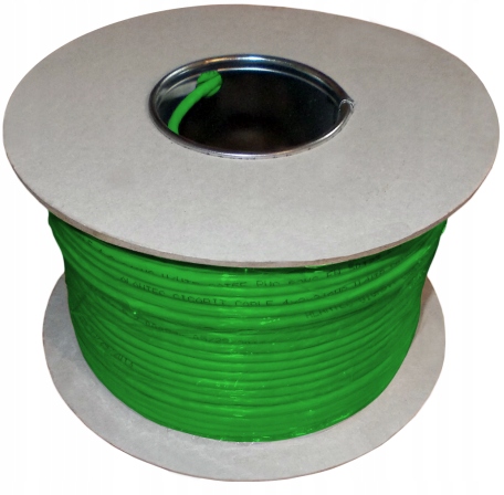 Kabel sieciowy 100m linka skrętka Utp 5e zielony