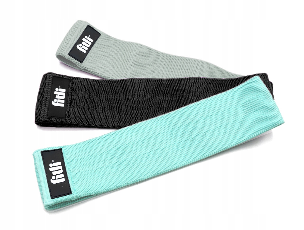 ZESTAW 3 GUMY OPOROWE DO ĆWICZEŃ MATERIAŁOWE HIP BAND MOCNE TAŚMY FITNESS Rodzaj guma