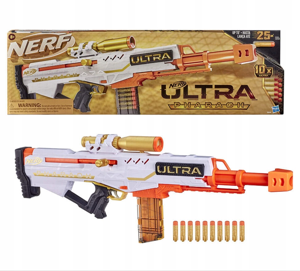 

Nerf Karabin Wyrzutnia Ultra Pharaoh E9258