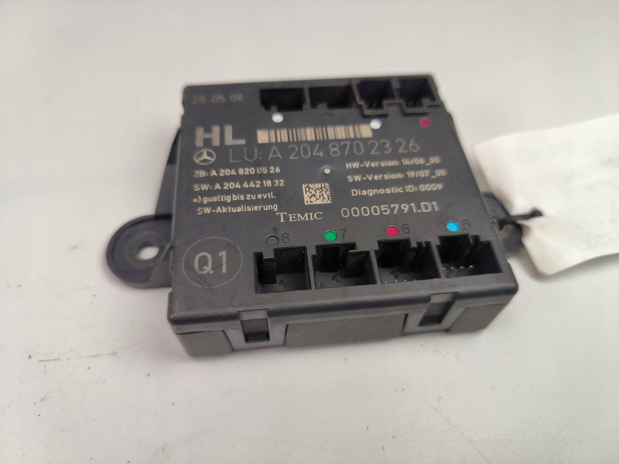 module door A2048702326 MERCEDES C-KLASA W204