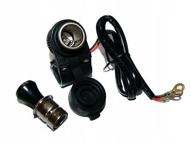 МОТОЦИКЛ ПРИКУРИВАТЕЛЬ РУЛЬ ГНЕЗДО 12V