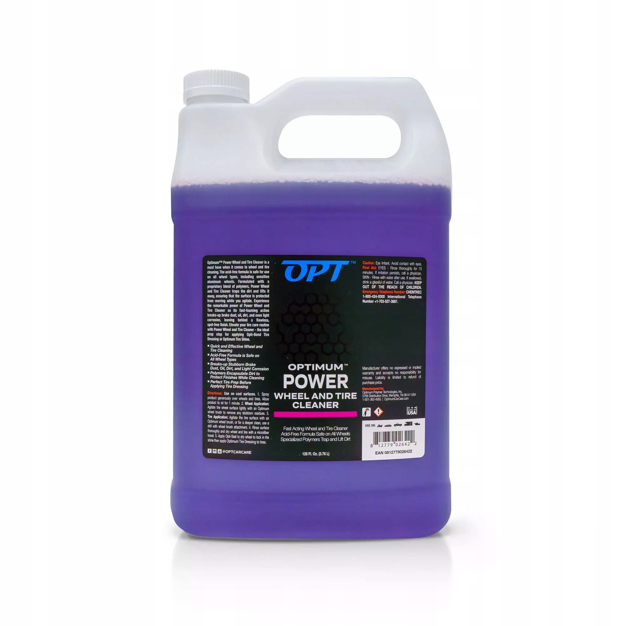 Optimum Power Wheel & Tire Cleaner 3,8L