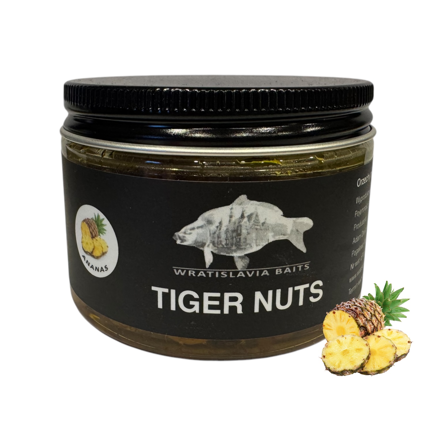 Orzech Tygrysi Haczykowy Ananas Large 14 -16mm 150ml Wratislavia Baits