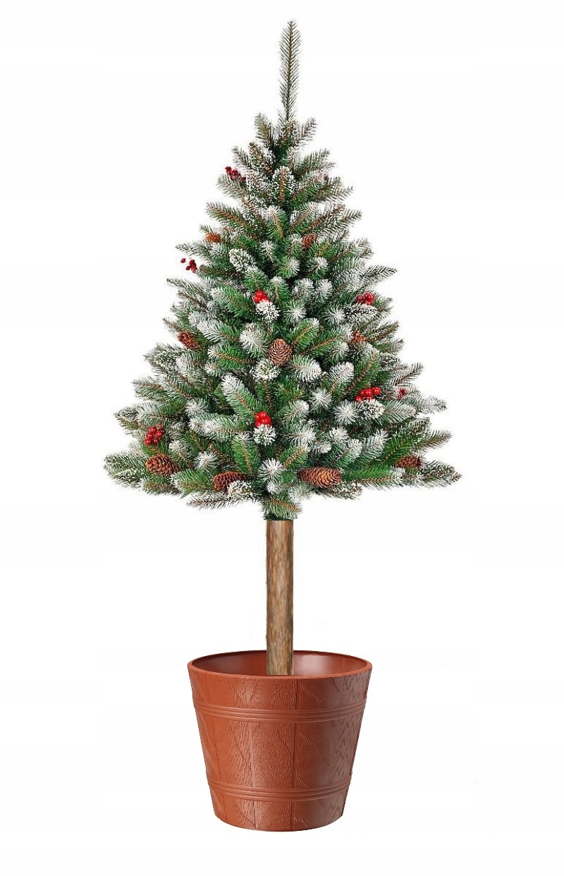 Osłonka 26 j.brąz stojak choinka Boże Narodzenie Marka Form-Plastic