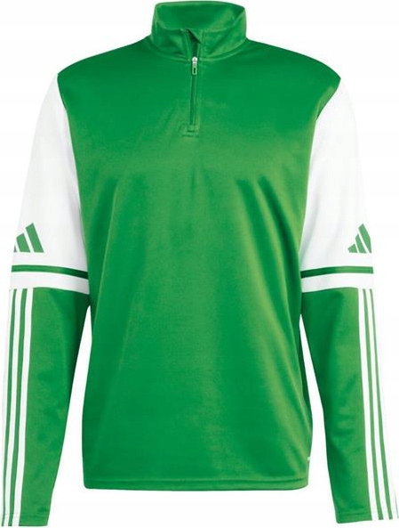 Pánská Mikina Adidas Squadra 25 Training Top Zeleno-bílá JP3161 vel. S