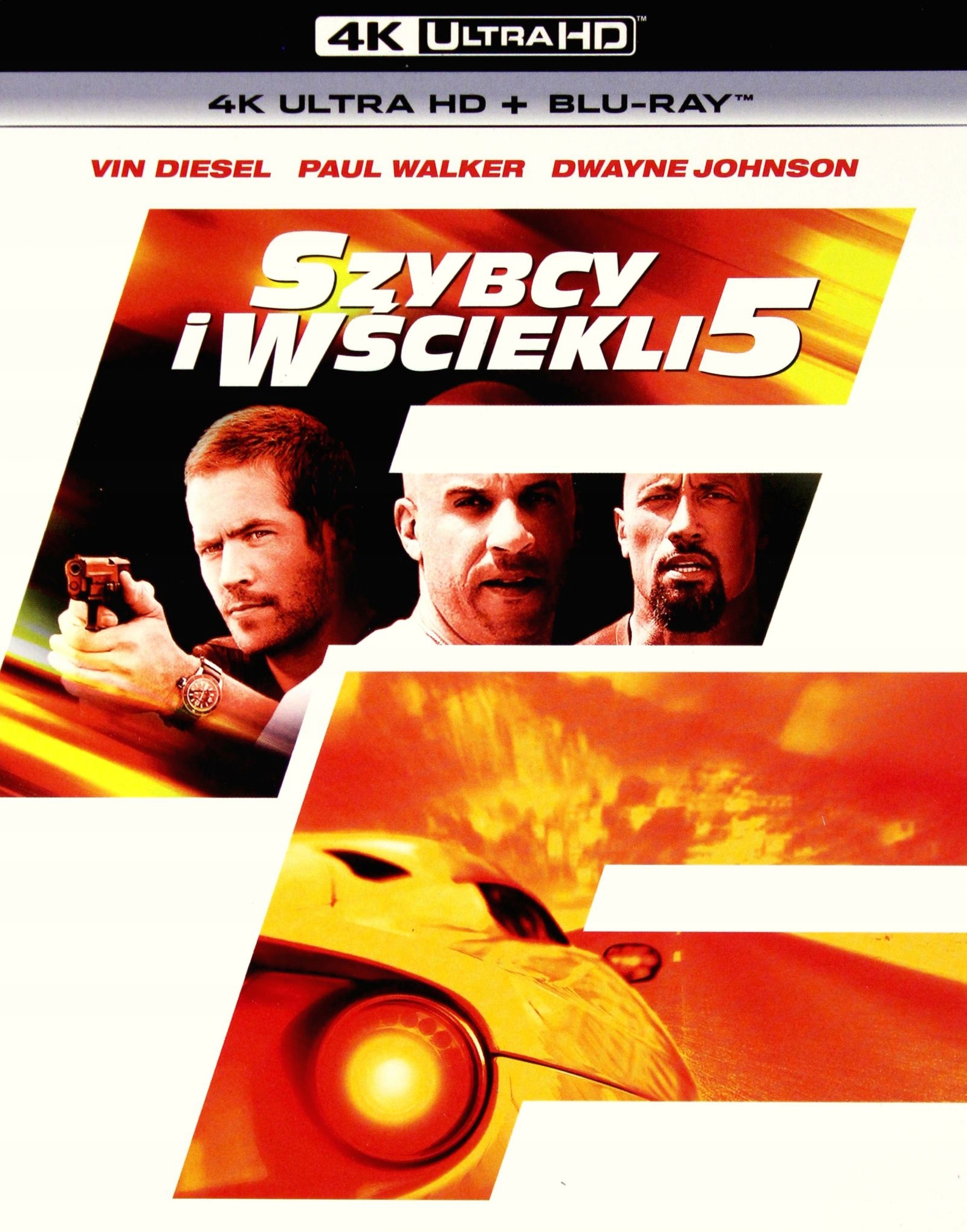 

Szybcy I Wściekli 5 (blu-ray 4K)+(BLU-RAY)