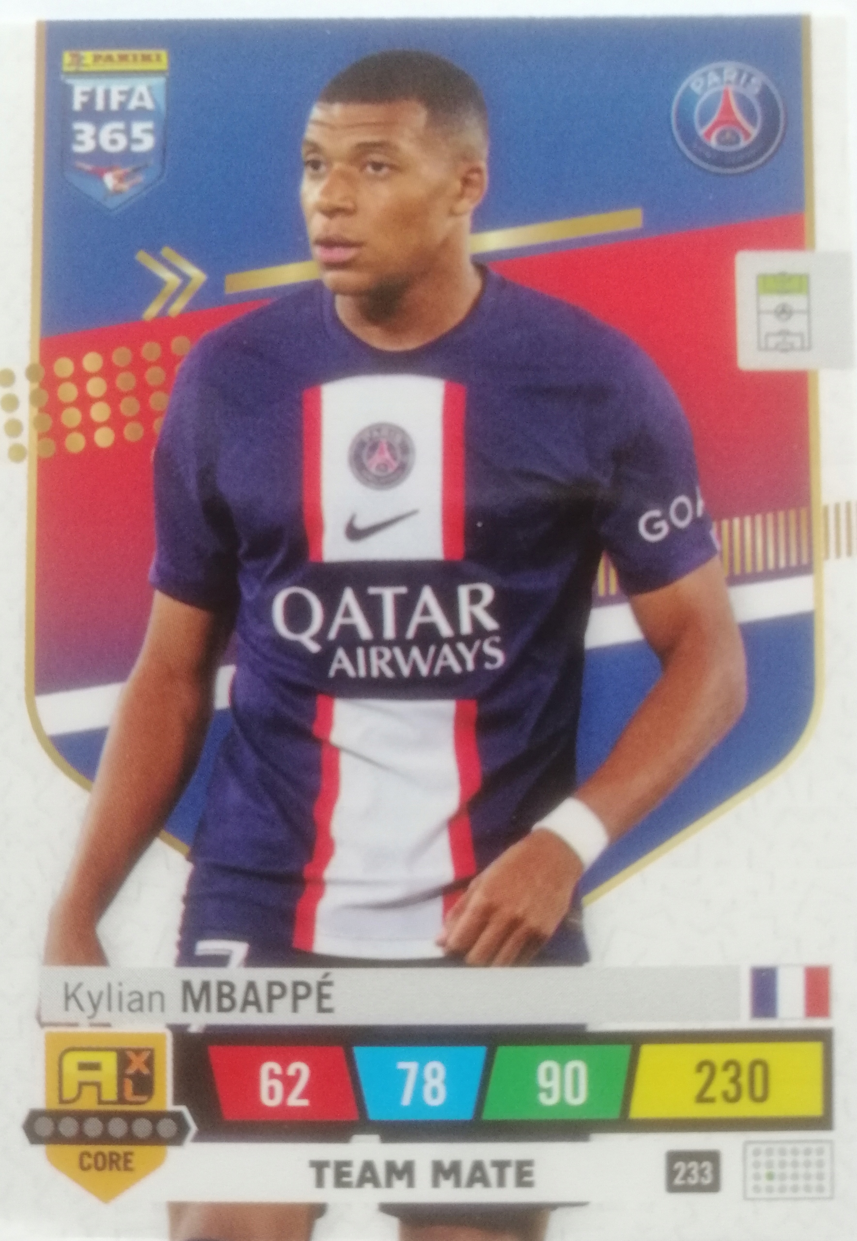 Fifa 365 2023 Core Team Mate 233 Kylian Mbappe Psg