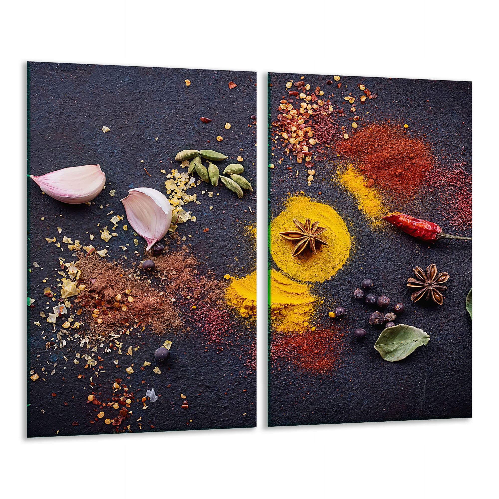 

2x Szklana Płyta Ochronna Na Kuchenkę Przyprawy