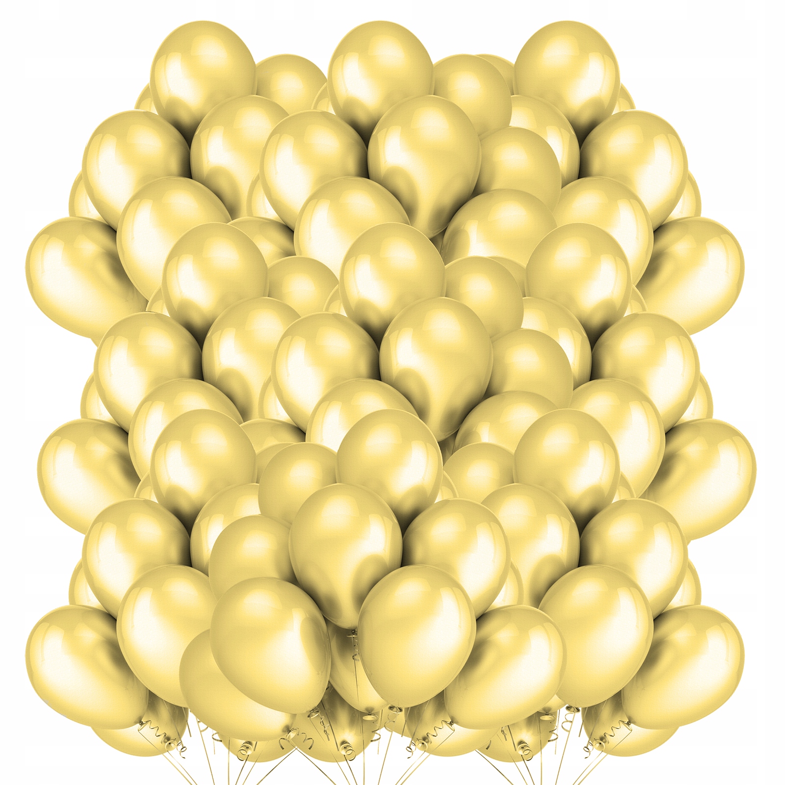 

Balony Metaliczne Jasne Żółte Urodziny 30cm 100szt
