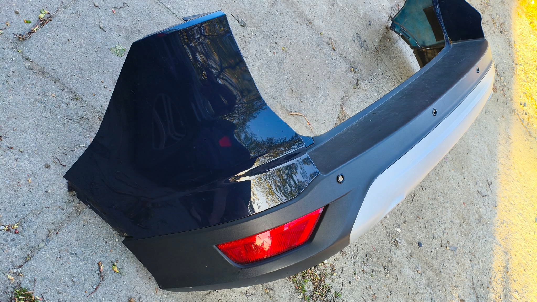 Ford Kuga MK2 II 2015 bumper rear blue KOD RD