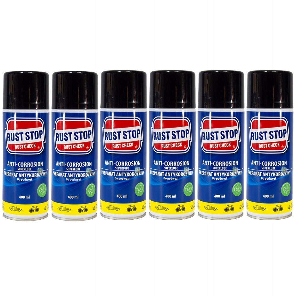 

Rust Stop Rust Check Anti-corrosion 400 zestaw x6