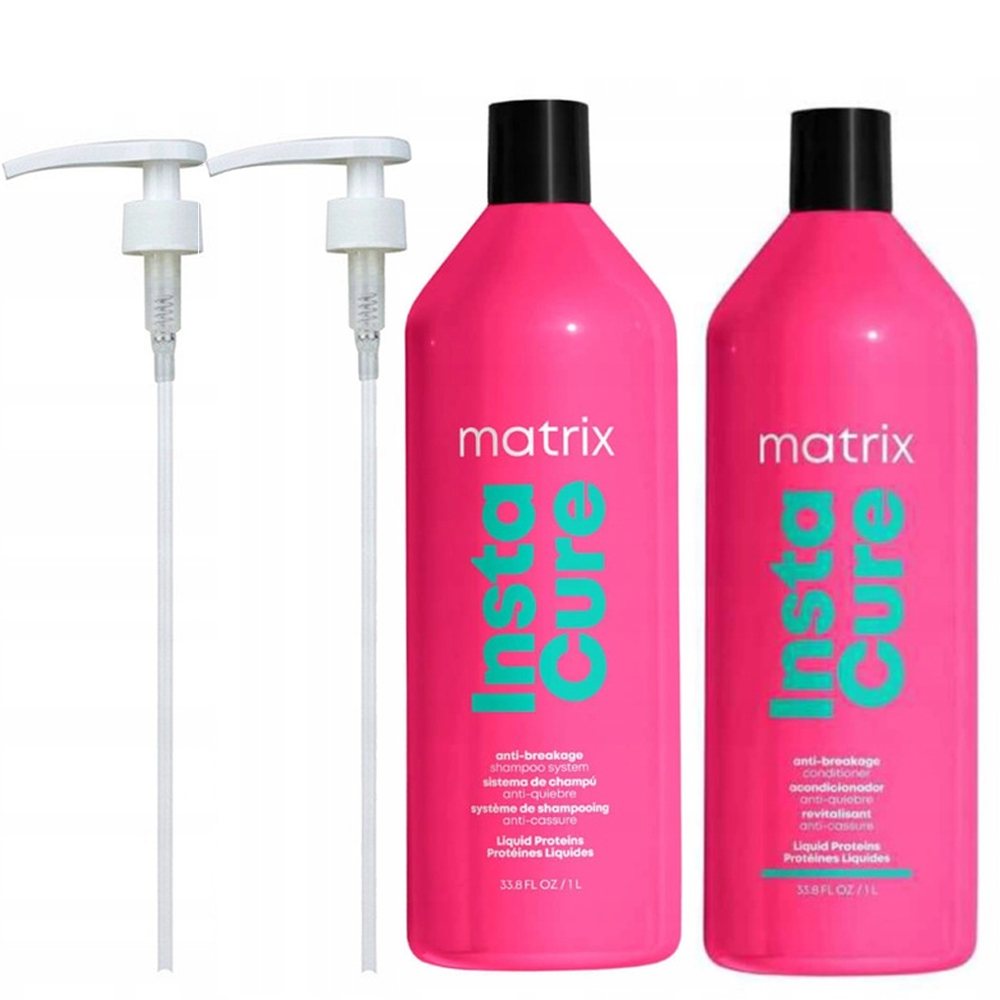 Matrix Insta Cure šampon kondicionér pro regeneraci a hydrataci vlasů 1000 ml