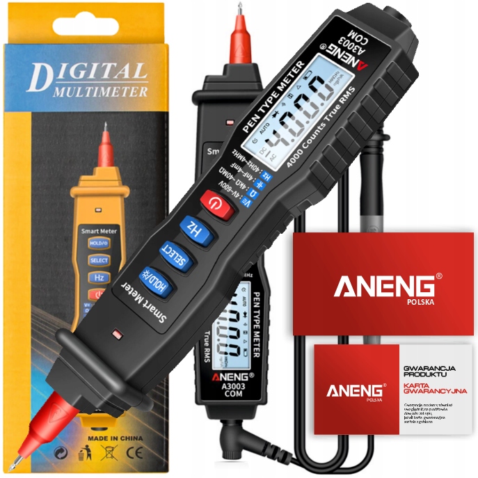 UNIWERSALNY MIERNIK CYFROWY FUL SMART PEN A3003