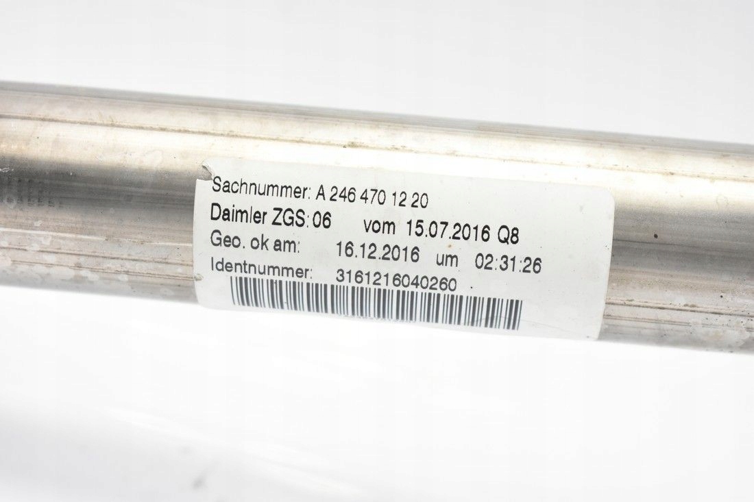 WLEW PALIWA RURA BAKU MERCEDES GLA W156 DIESEL Typ samochodu Samochody osobowe