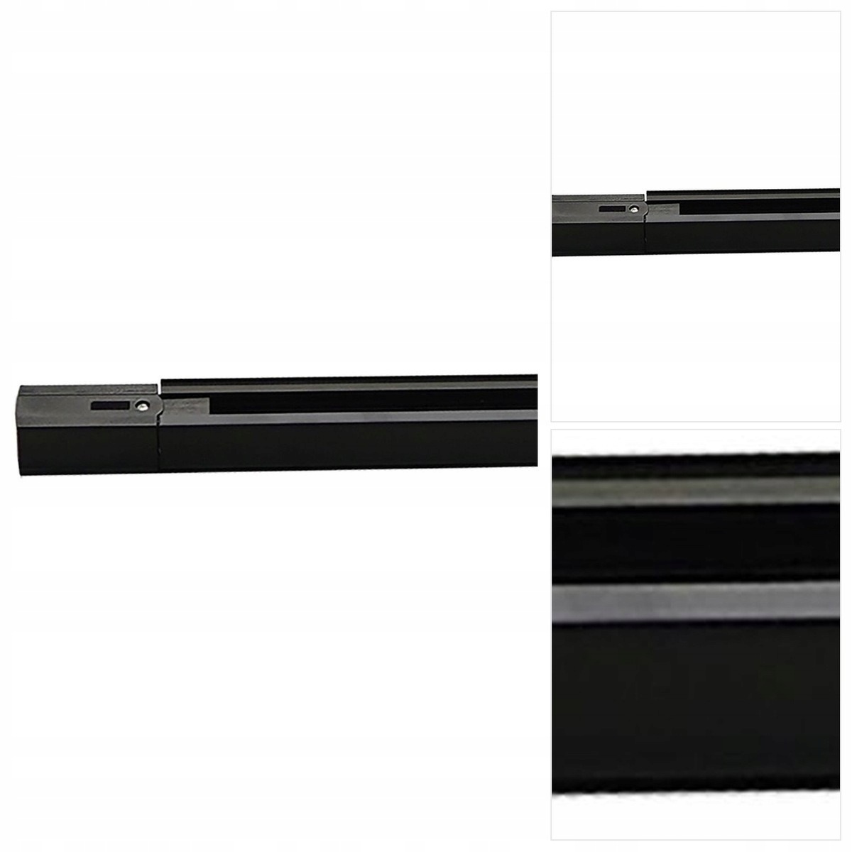 Černá kolejnice Tracer 3F moderní do obývacího pokoje nad obrazem Tk Lighting