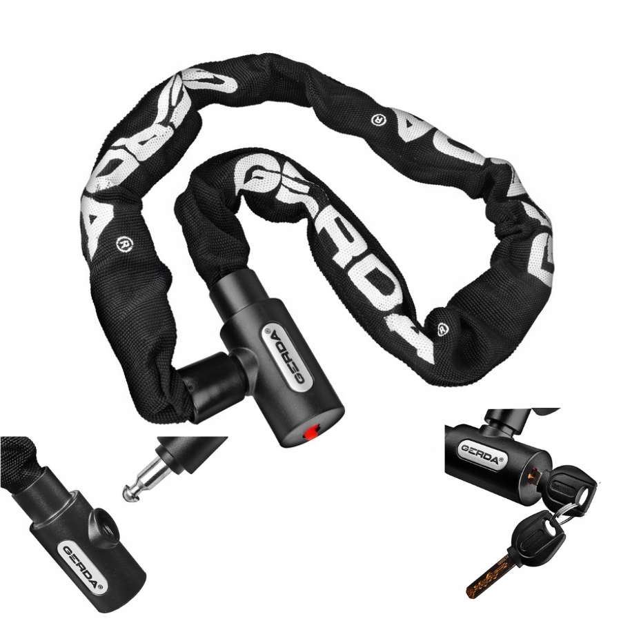 ZAPIĘCIE do ROWERU GERDA łańcuch mega mocny GRUBY Kod producenta Łańcuch GERDA