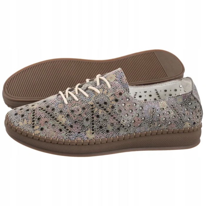 Polobotky Kožené Dámské Filippo Multikolor DP6830/25