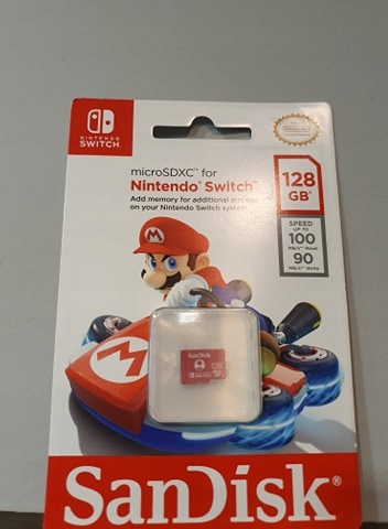 SanDisk microSD SDXC Nintendo Switch 128GB 100/90 EAN (GTIN) 619659171520