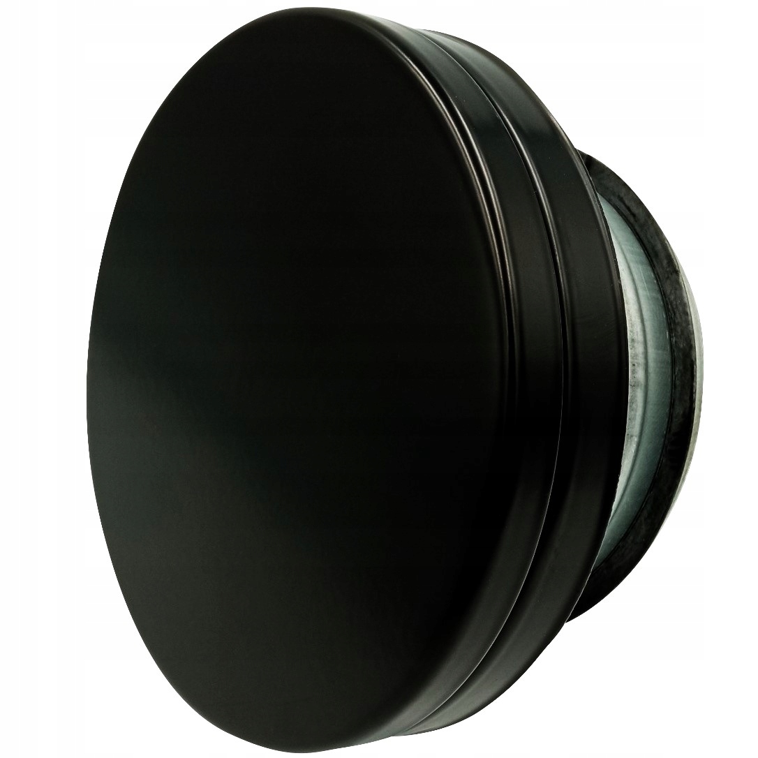 Anemostat nawiewny CZARNY 150 mm typ skandynawski