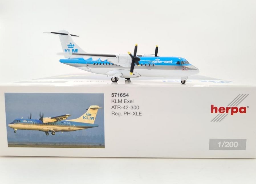 Model letadla Atr 42-300 Klm 1:200