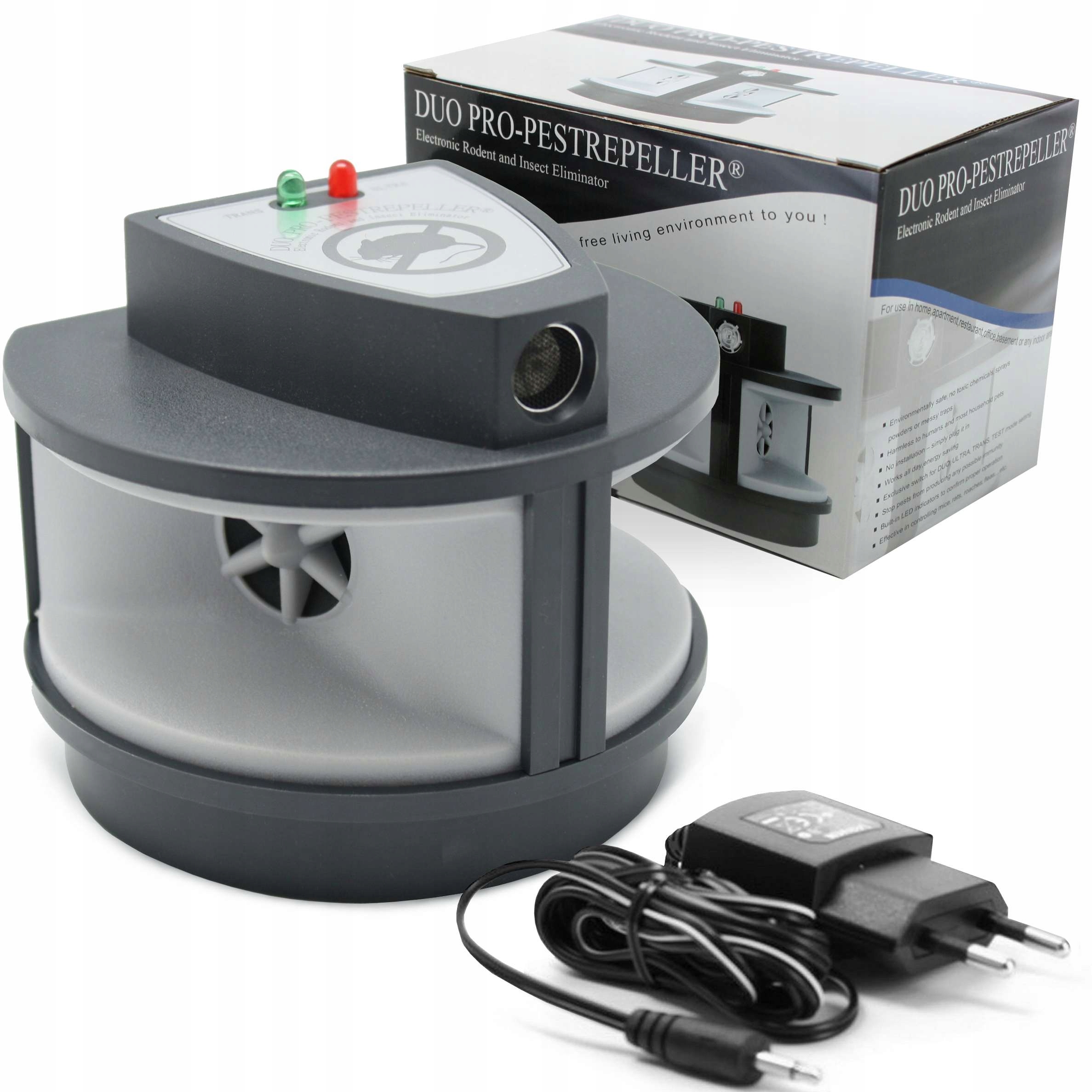 Mocny Odstraszacz Zwierząt I Gryzoni Na Kuny Myszy Szczury Mole Karaluchy