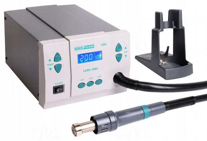 

Quick 861DW Esd Stacja Lutownicza Hot Air 1000W