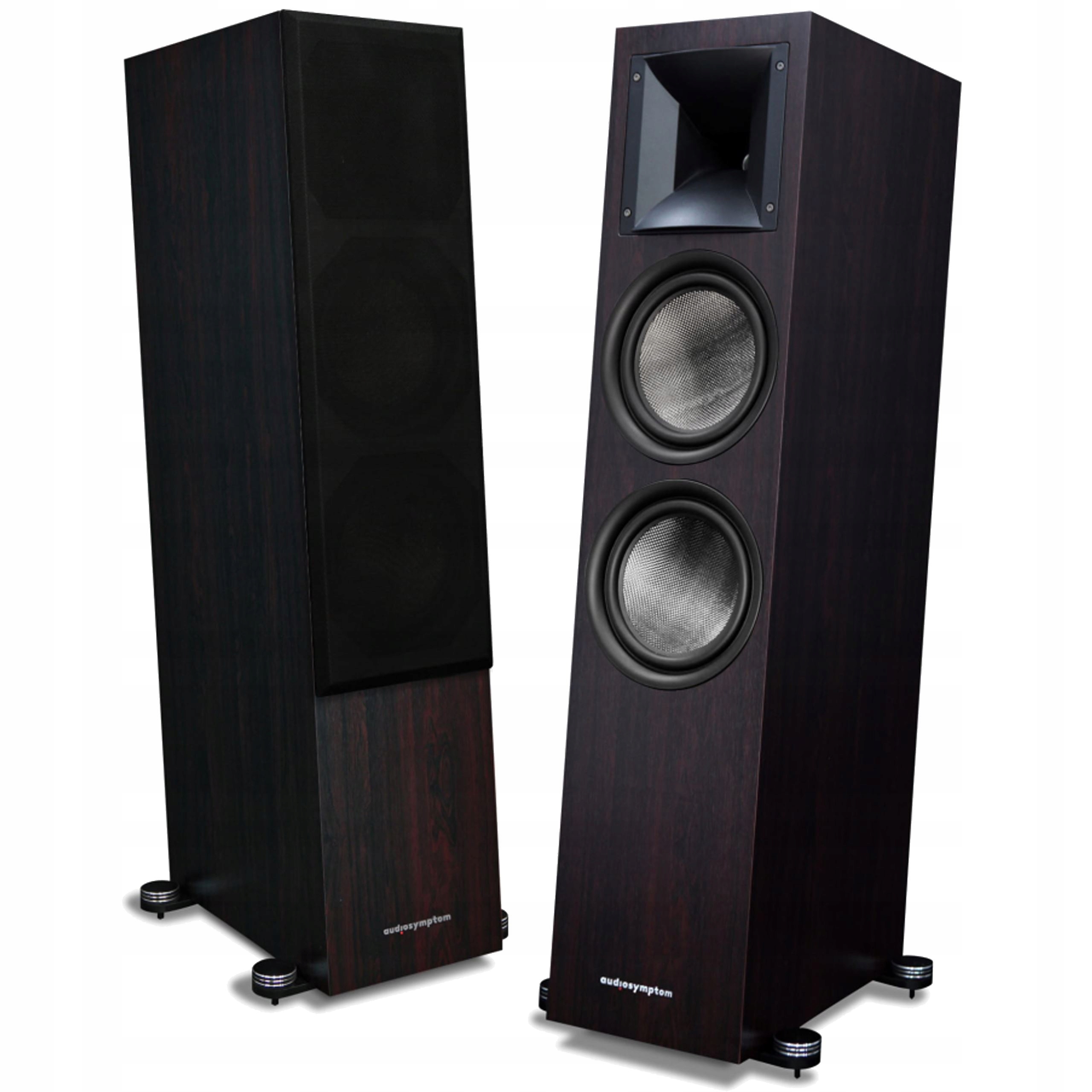 KOLUMNY PODŁOGOWE AUDIOSYMPTOM i8 WALNUT CARBON