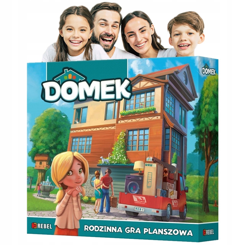 Gra planszowa rodzinna Rebel Domek - Gra Roku 2017 wiek 7+ 2-4 osoby -  Stan: nowy 106,93 zł - Sklepy, Opinie, Ceny w Allegro.pl