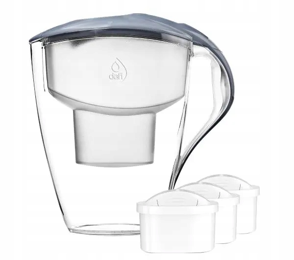 Dzbanek filtrujący wodę Astra Led Unimax Led 3L 3 Wkłady