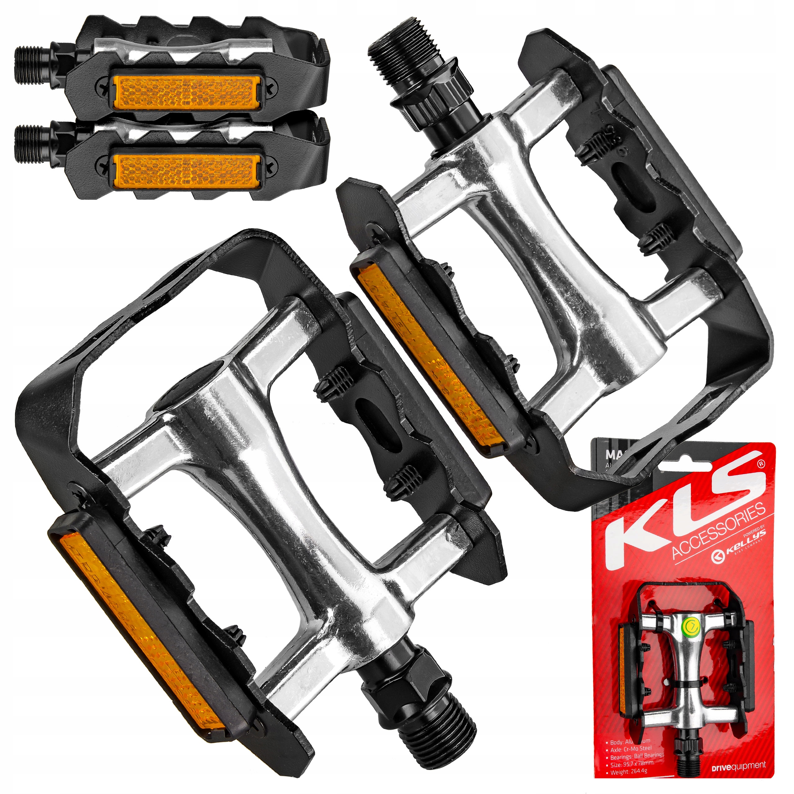 

Pedały Kellys Master New Lekkie Aluminiowe Mtb